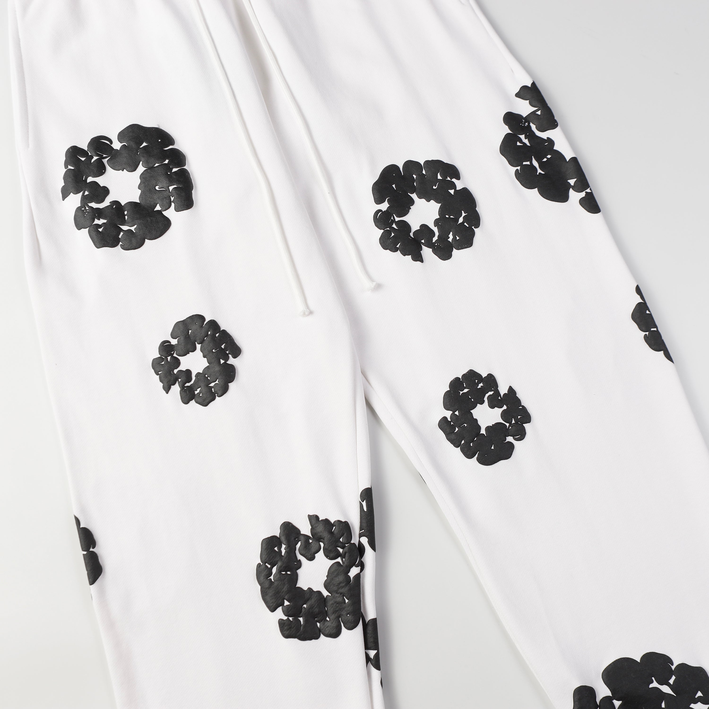 denim tears sweat pants 'white'