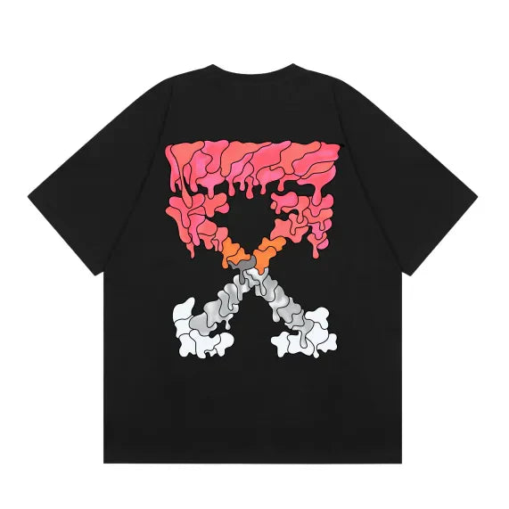 Off-White Red Marker Over Tee 'Black'