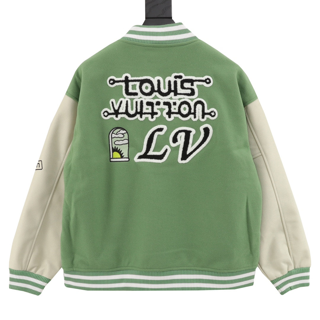 LV Louis Vuitton baseball jacket