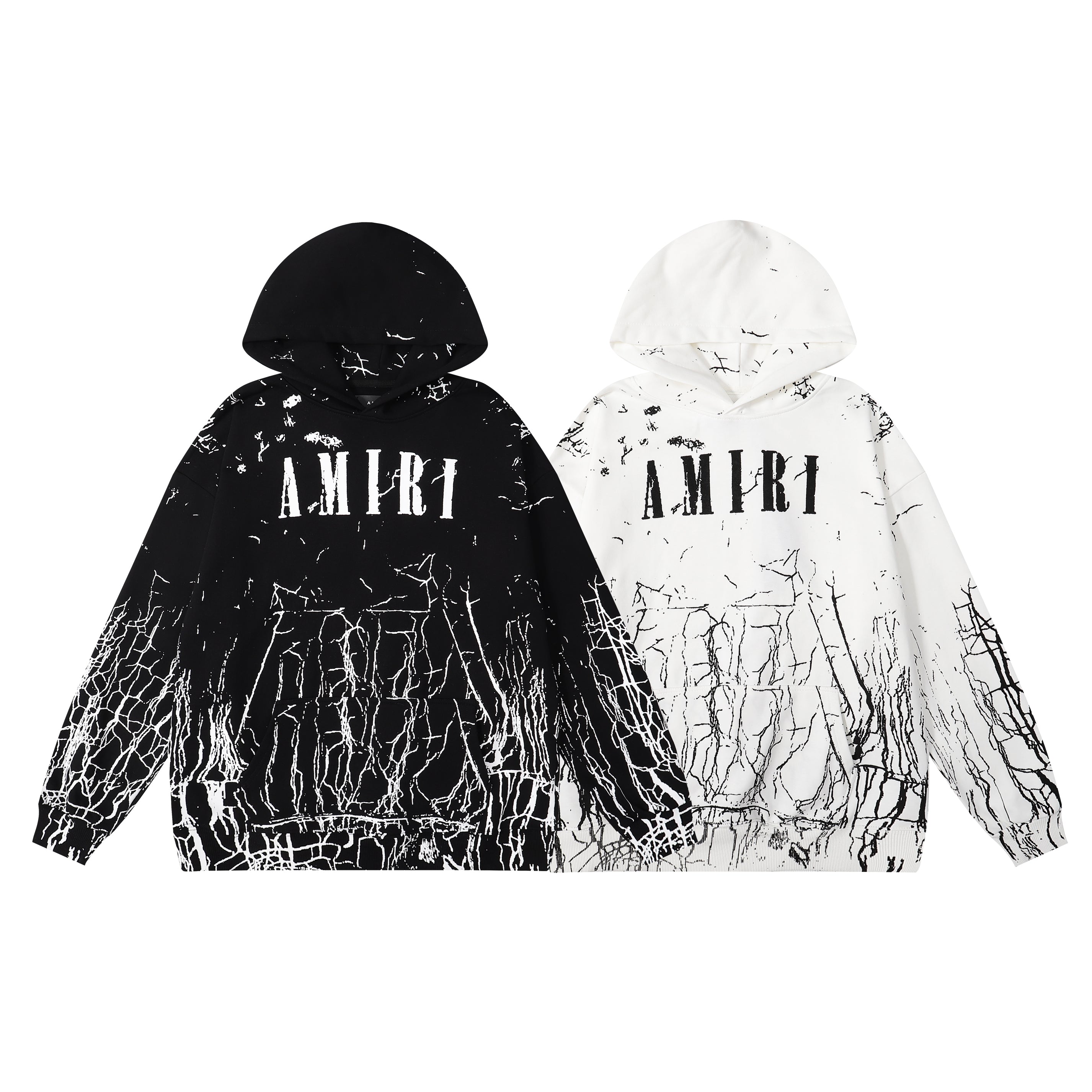 AMIRI Cracked Hoodies