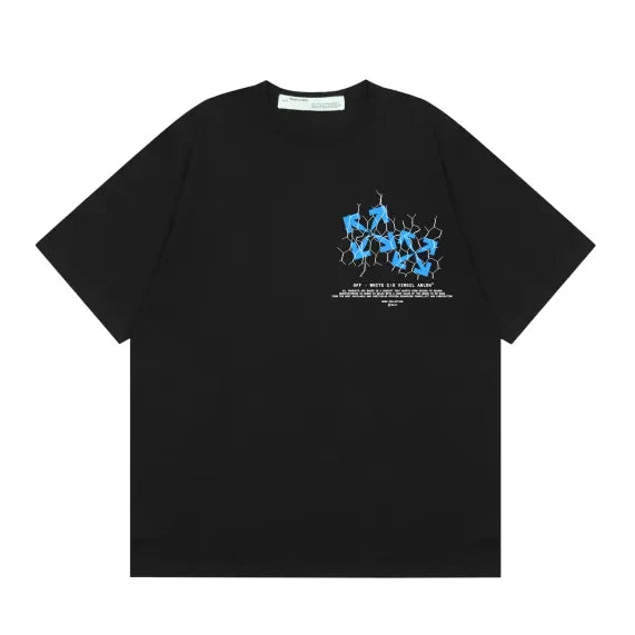 Off-White Off white black/blue t-shirt