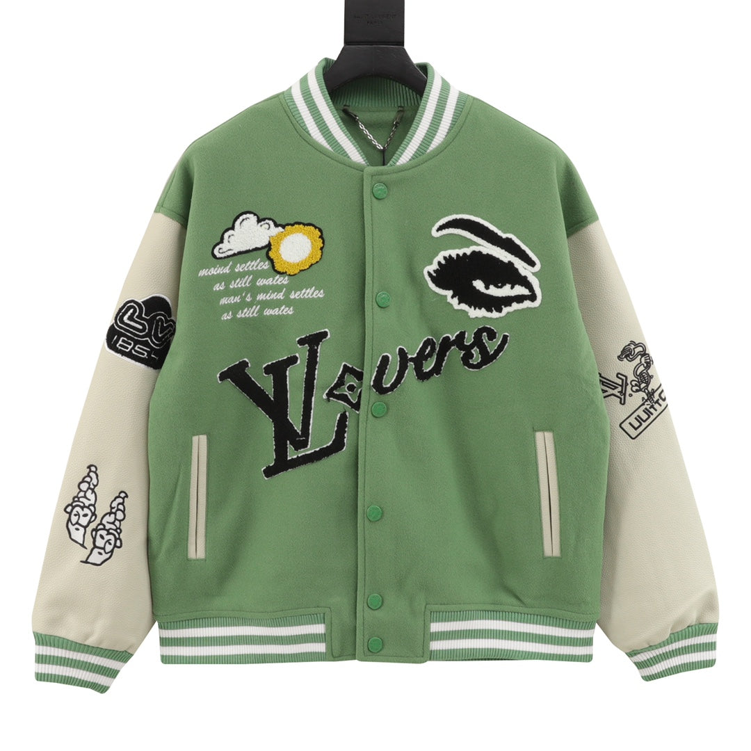 LV Louis Vuitton baseball jacket