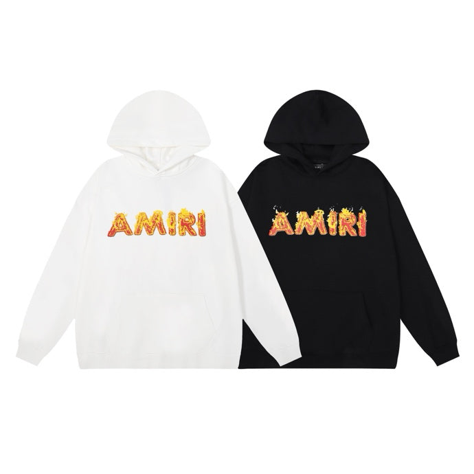 AMIRI 2024 winter hooded terry sweater