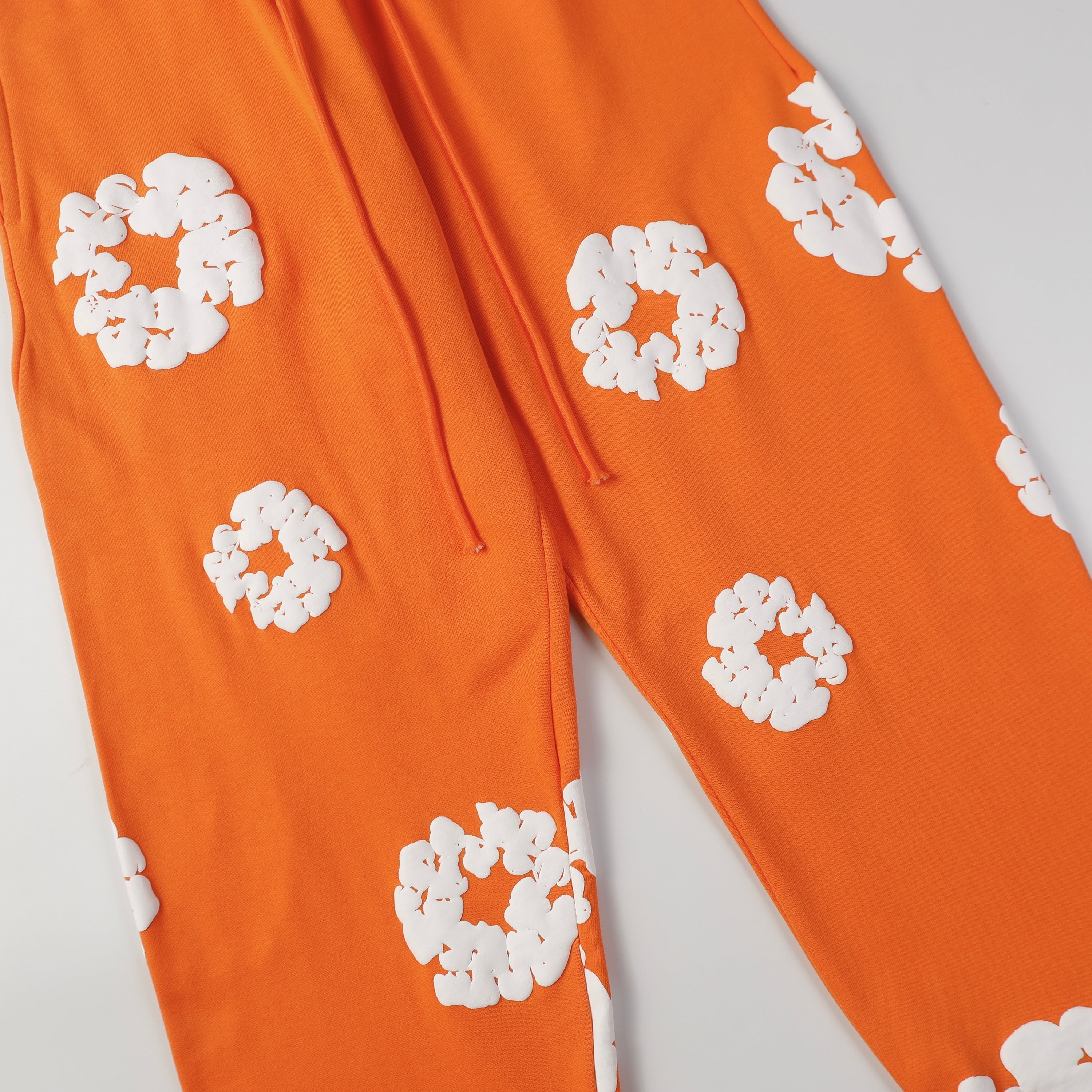 denim tears sweat pants 'orange'