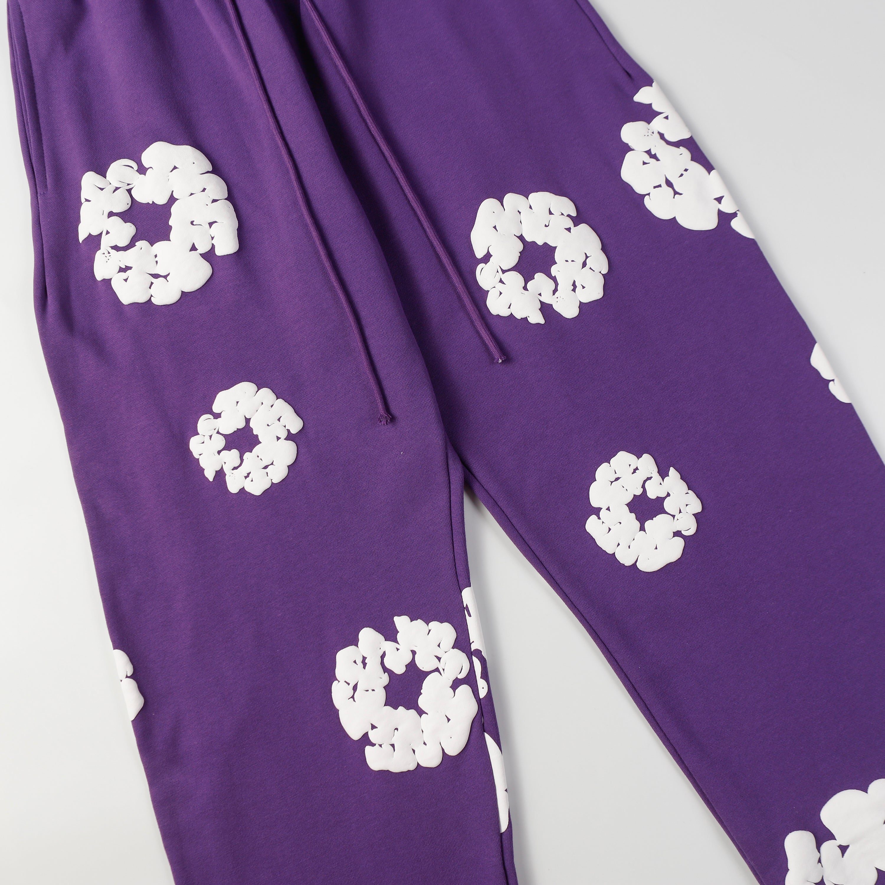 denim tears sweat pants 'purple'