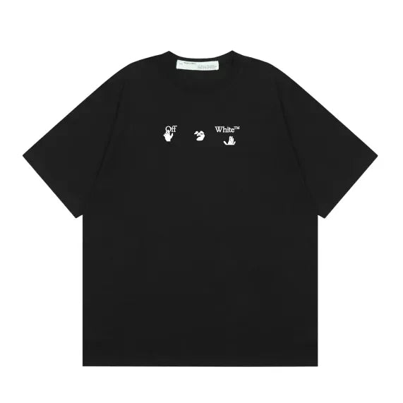 Off-White Red Marker Over Tee 'Black'