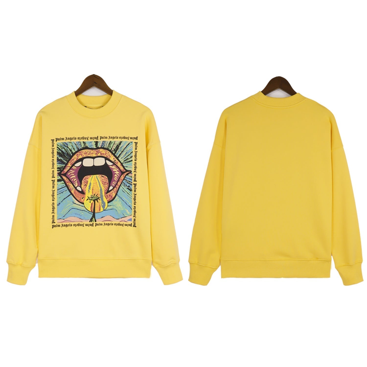 KALEIDOSCOPIC MOUTH - Fog Sweatshirt