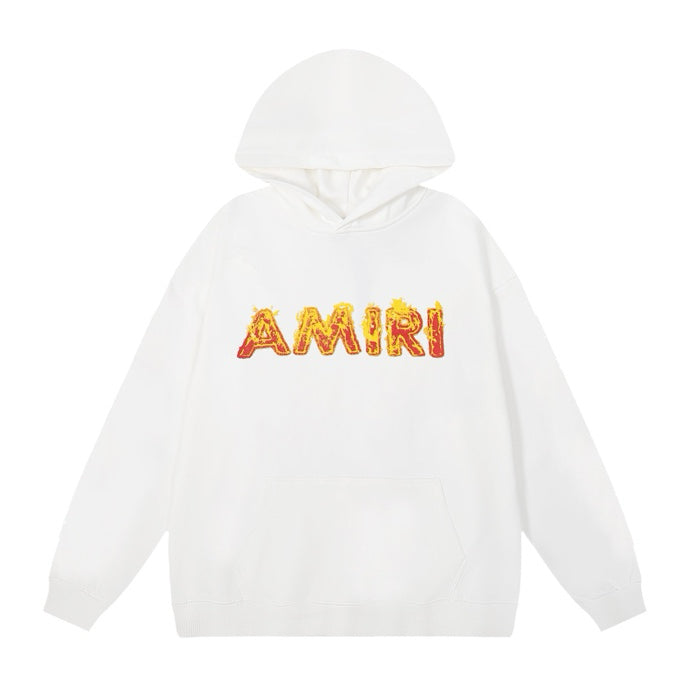 AMIRI 2024 winter hooded terry sweater