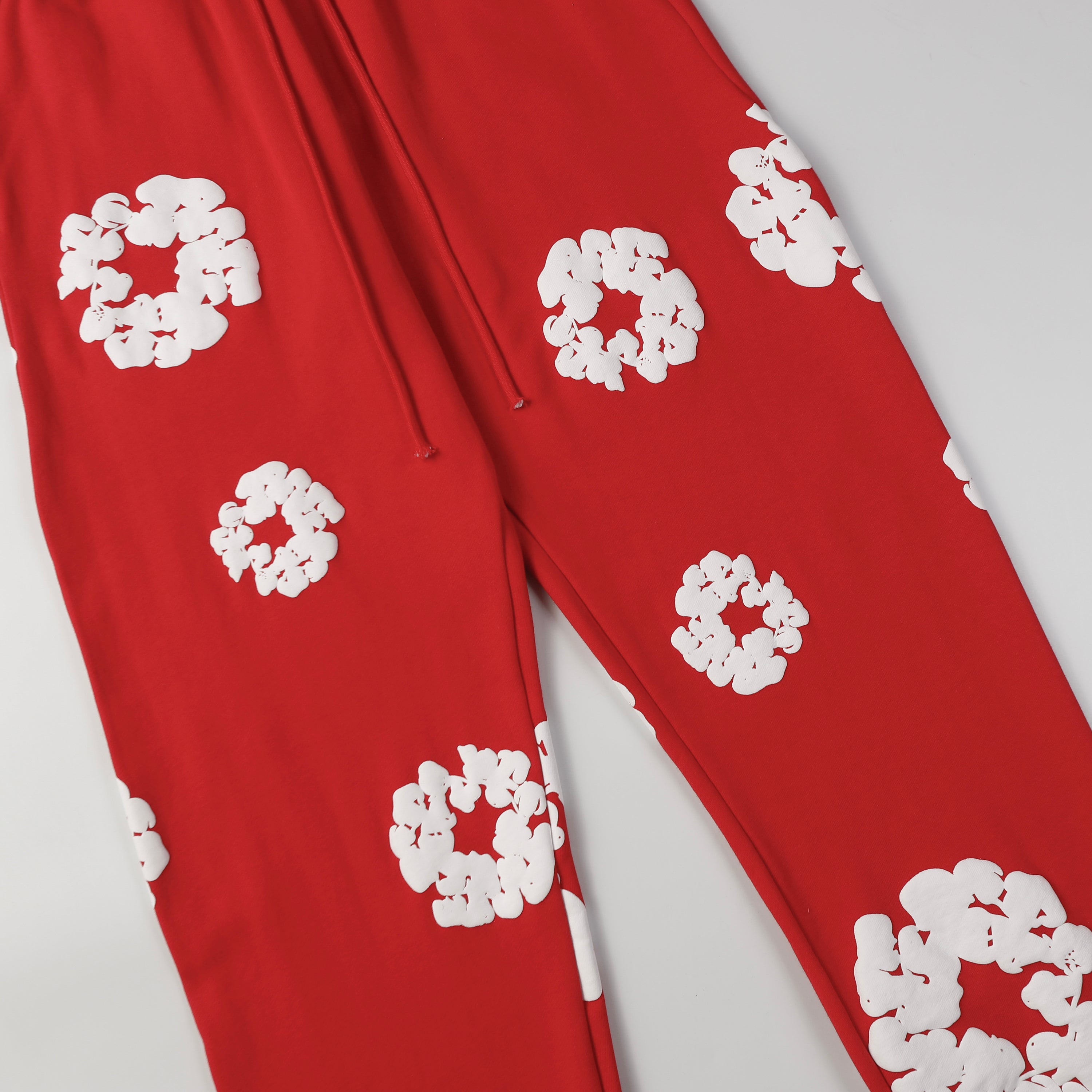 denim tears sweat pants 'red'