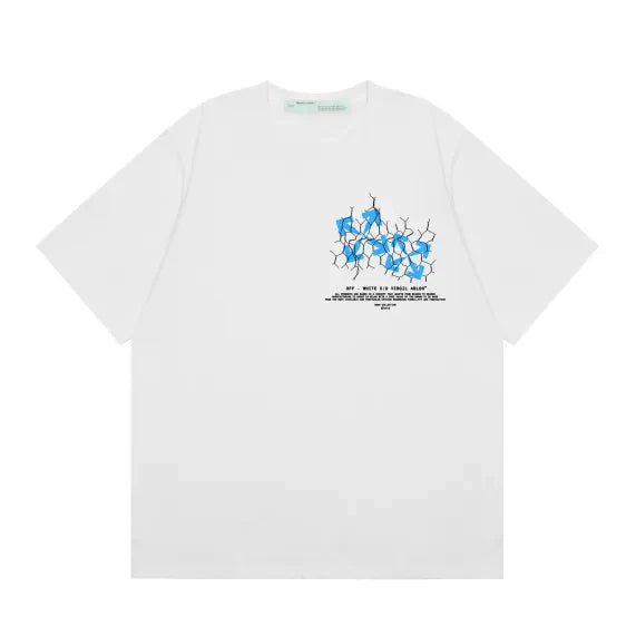 Off-White Off , white/blue t-shirt