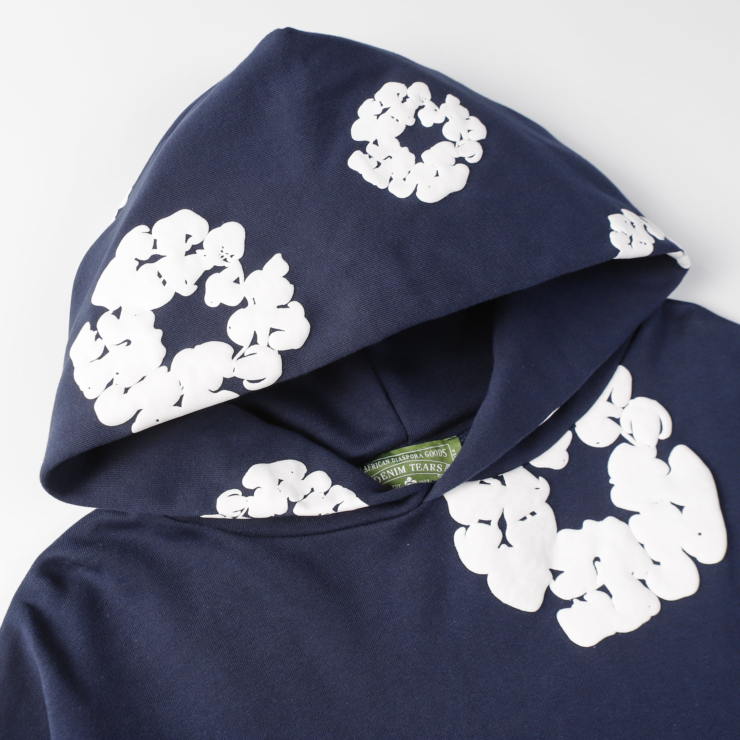 Denim Tears Hoodie 'navy-blue'