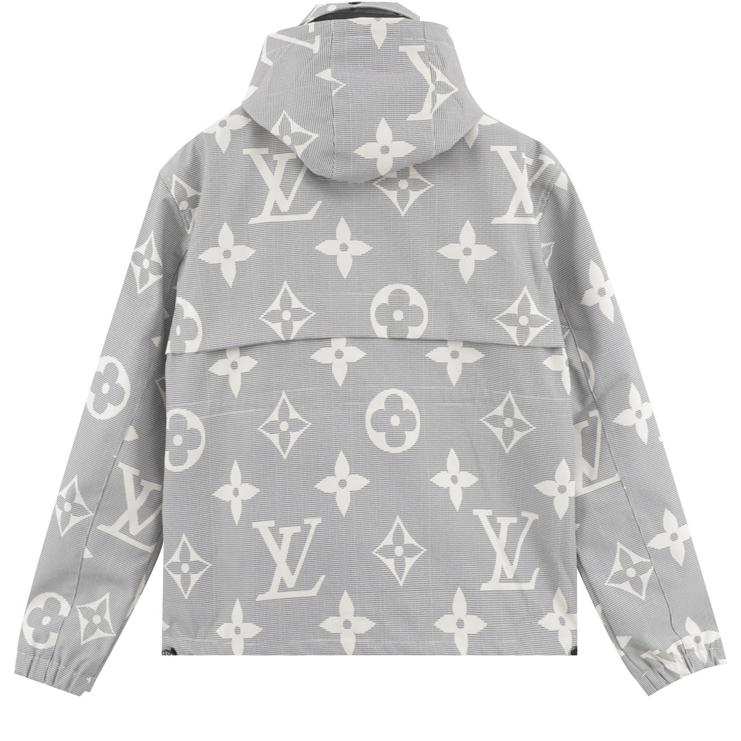 LV Louis Vuitton Monogram Zipper Jacket