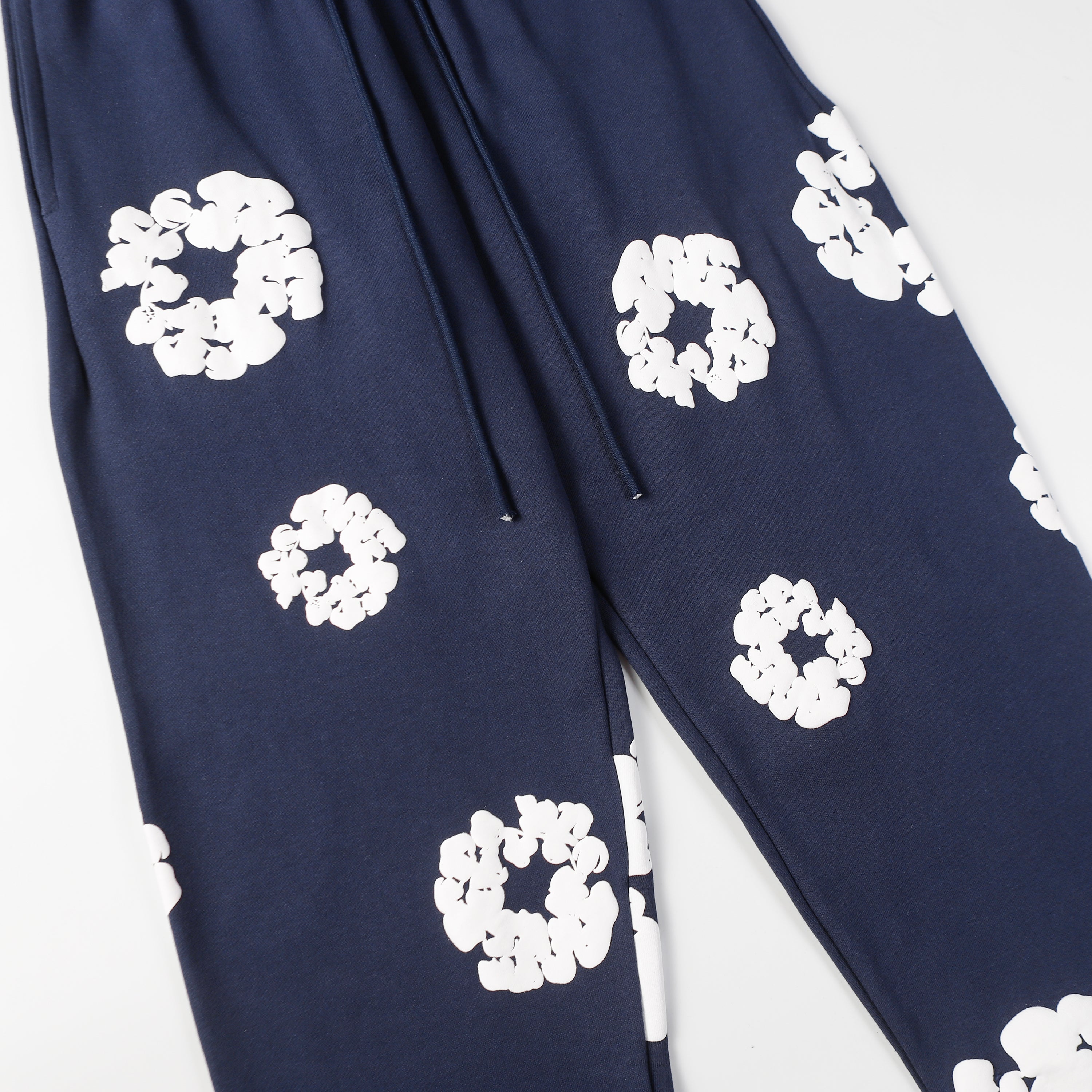 denim tears sweat pants 'navy-blue'