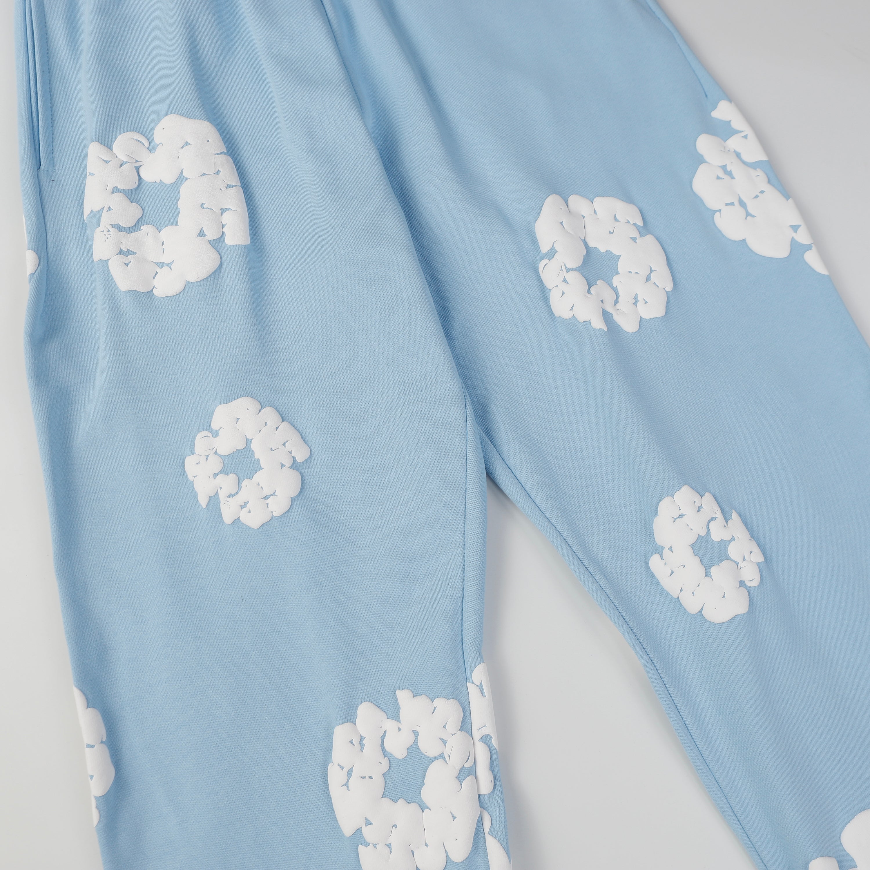 denim tears sweat pants 'light-blue'