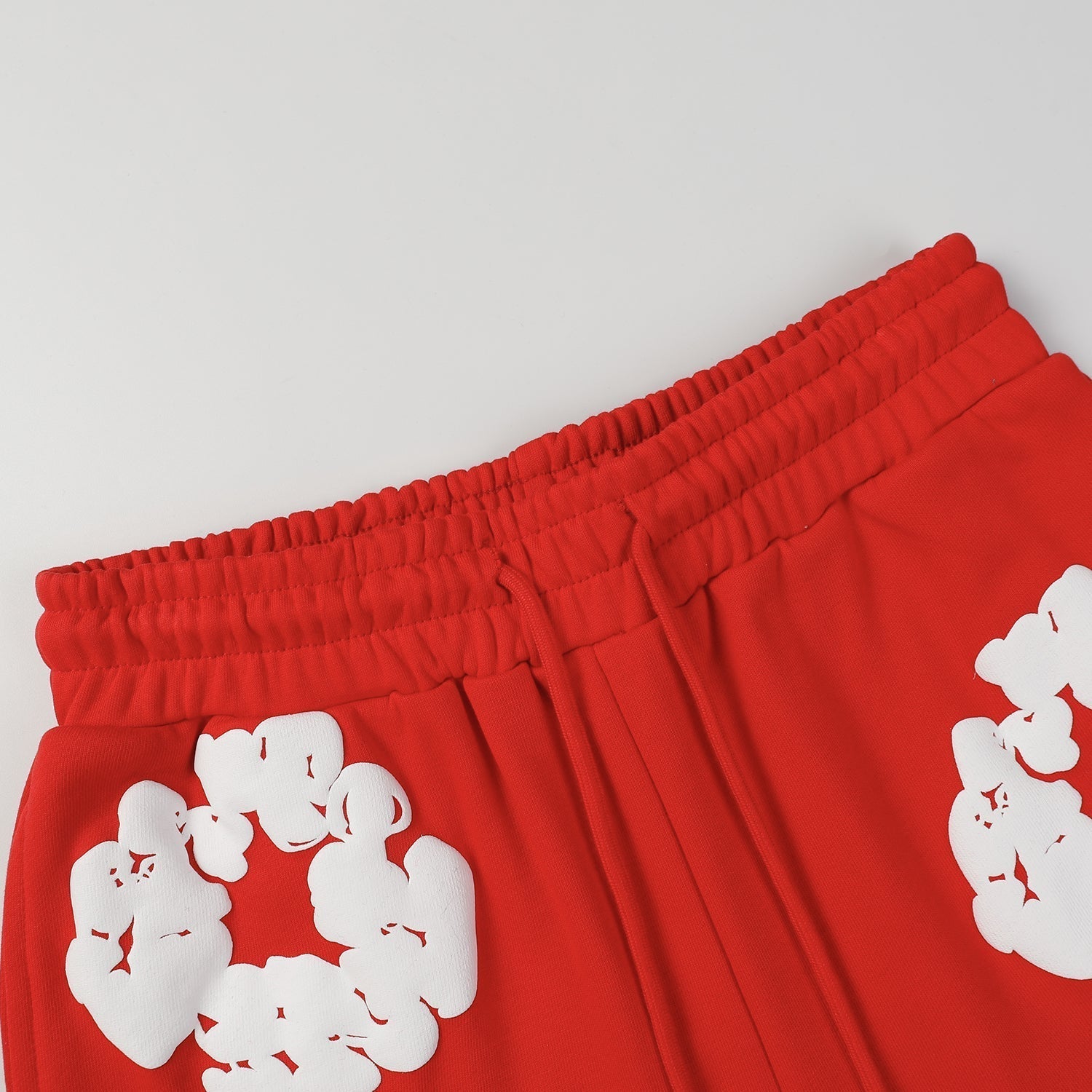 denim tears shorts 'red'