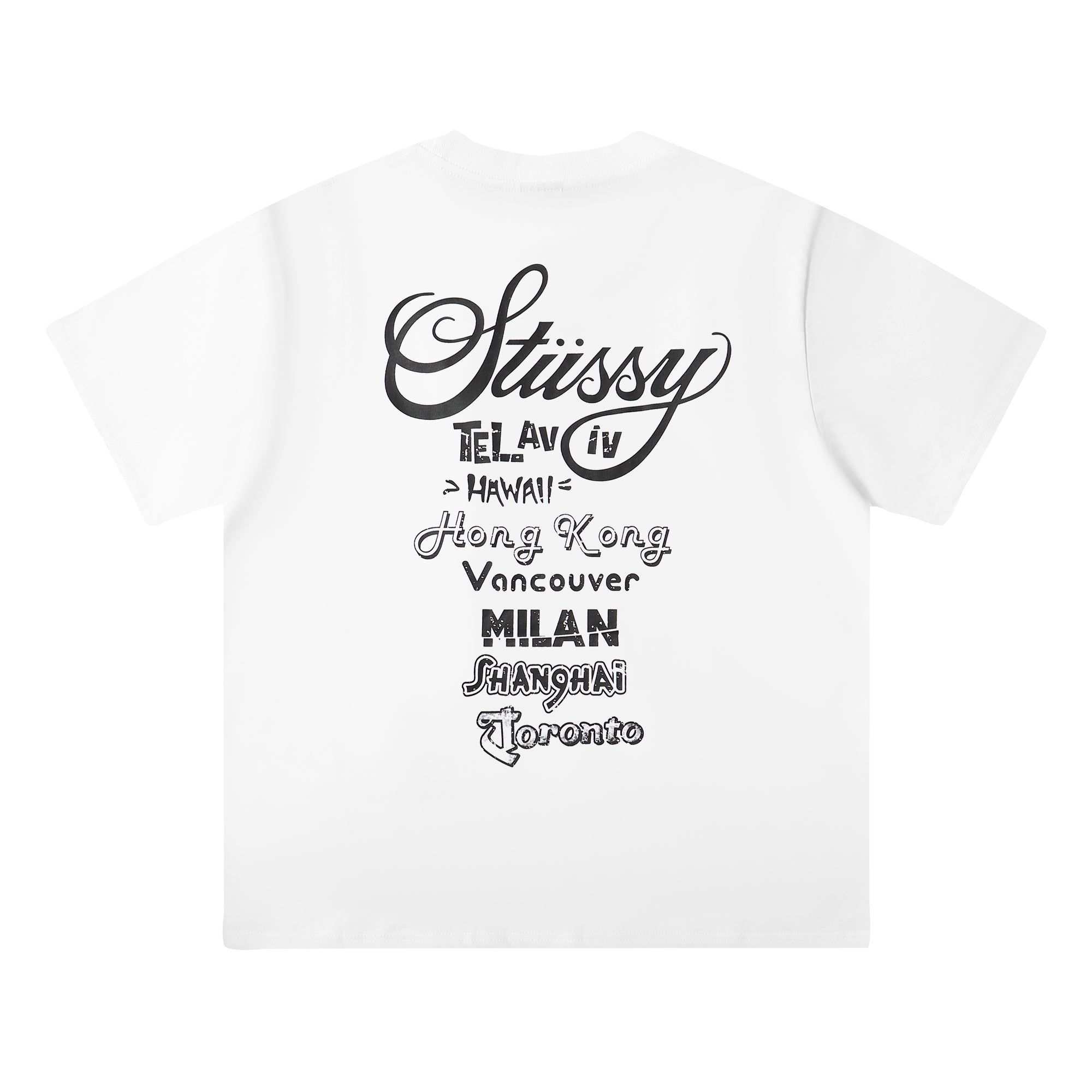 Stussy FW23 Stussy New World Tour Letter